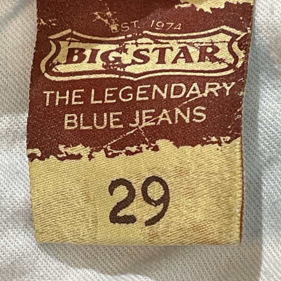 Big Star LIV Women's Dark Blue Ankle Jeans VINTAGE COLLECTION SIZE 29 - Picture 7 of 12